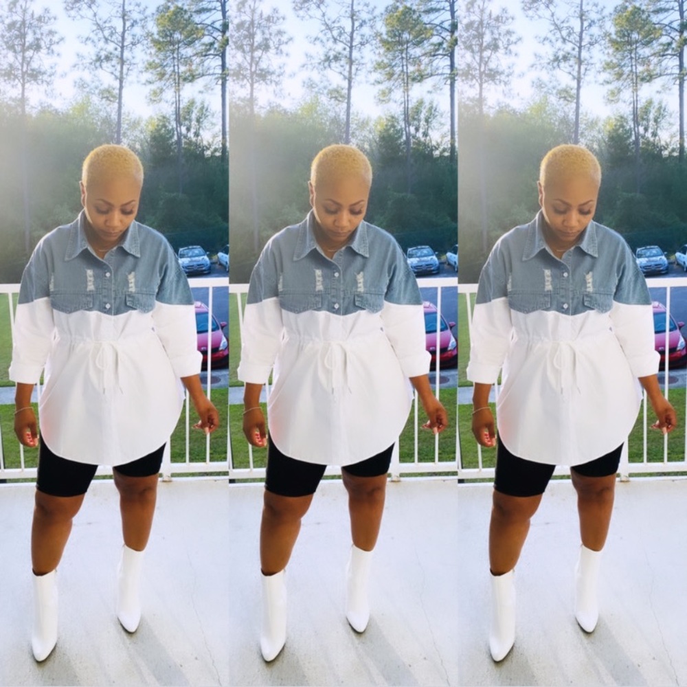 Jean Shirt Dress